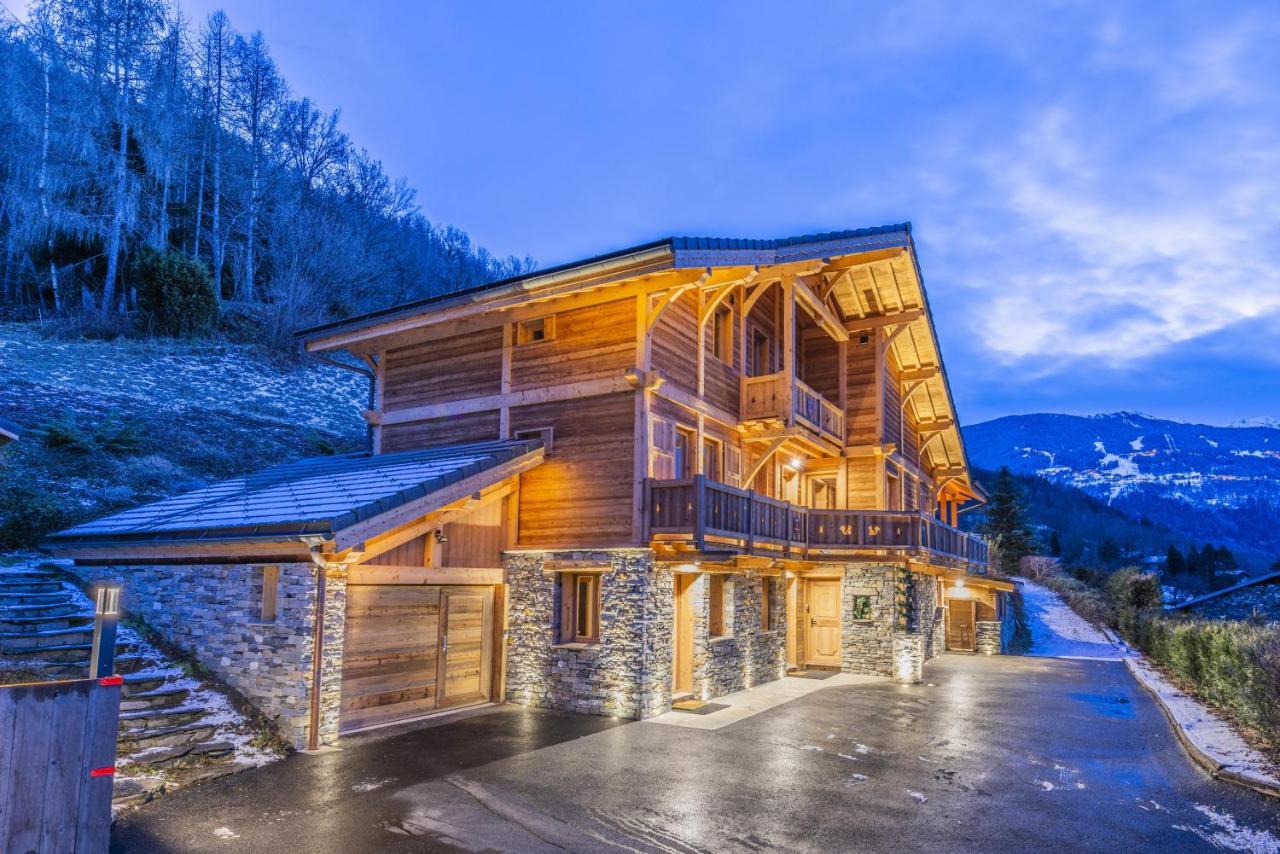 Chalet Savoyard D'Exception Avec Piscine Chauffee Villa Bourg-Saint-Maurice Exterior foto