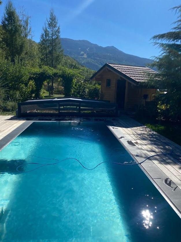 Chalet Savoyard D'Exception Avec Piscine Chauffee Villa Bourg-Saint-Maurice Exterior foto