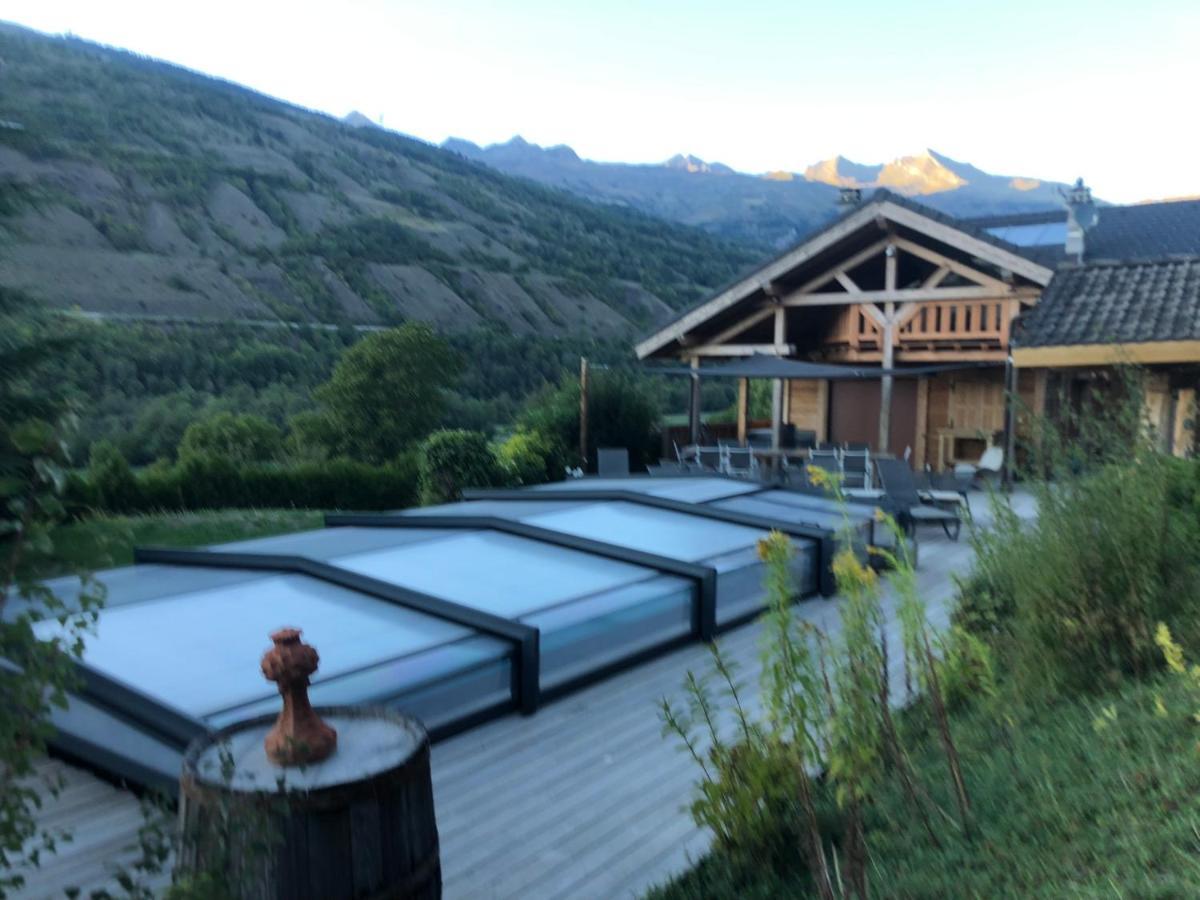 Chalet Savoyard D'Exception Avec Piscine Chauffee Villa Bourg-Saint-Maurice Exterior foto