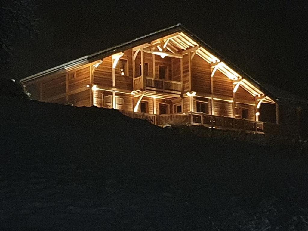 Chalet Savoyard D'Exception Avec Piscine Chauffee Villa Bourg-Saint-Maurice Exterior foto