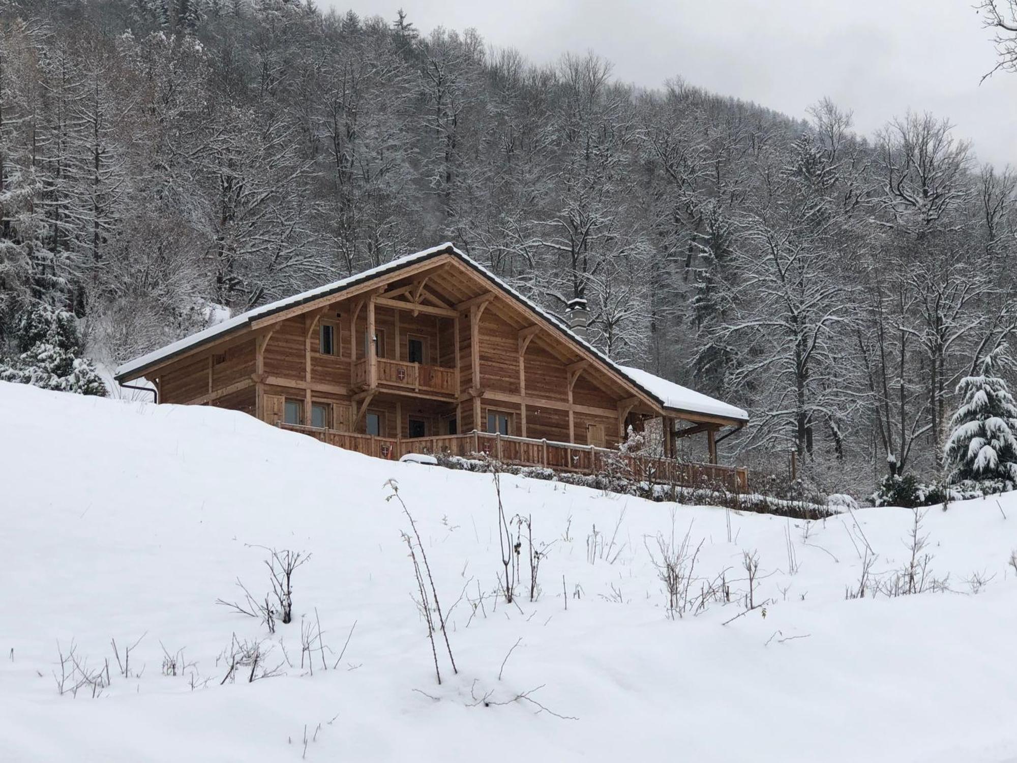 Chalet Savoyard D'Exception Avec Piscine Chauffee Villa Bourg-Saint-Maurice Exterior foto